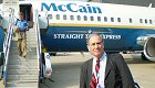 ABC News Radio Correspondent Vic Ratner traveling with the press corps with the McCain campaign.  