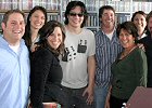 KFMU-FM/Steamboat Springs: Todd Park Moore from Big Head Todd and the Monsters in the studio with the KFMU air staff.  